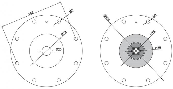 2-1/2” DMF/MF 62 séries do tipo jogo de reparação de SBFEC do diafragma da válvula do impulso