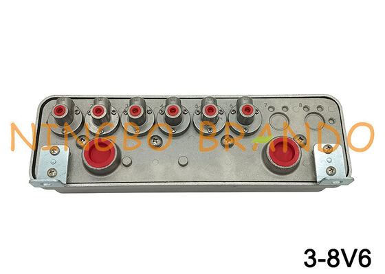 Caixa da Válvula Piloto Solenoide Tipo Goyen 3-8V6 3-8V6000-330 3-8V6000-336 12V 24V 110V 220V