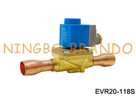 Válvula solenóide Danfoss tipo EVR 20 1-1/8 polegadas ODF NC 032L1244