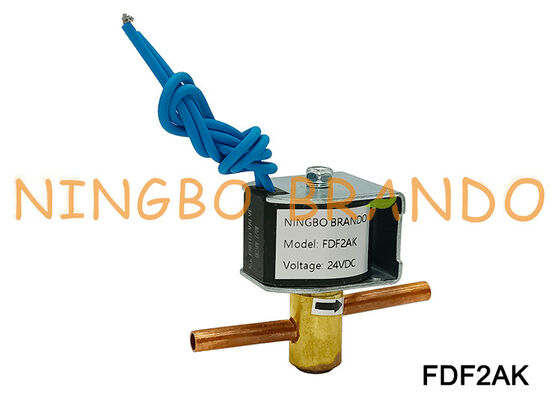 Válvula solenóide FDF2AK NENHUM tipo 1/4'' de Sanhua da válvula de refrigeração da série
