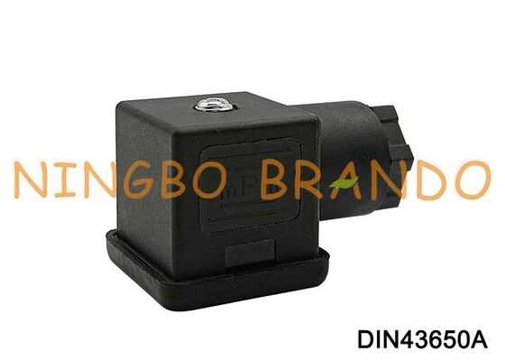 Conector 18mm da bobina solenóide DIN43650A tipo A do RUÍDO 43650 de 3 PINOS