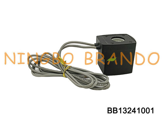 bobina magnética do solenóide da válvula de pulso 0200B tipo de ligação do fio do furo DC24V de 13 mm