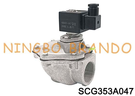 G1-1/2 '' SCG353A047 Válvula Solenóide de Diafragma de Ângulo Direito DC24V AC220V
