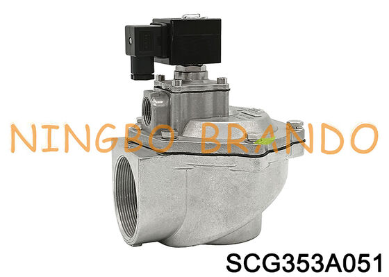 G2-1/2 '' SCG353A051 Válvula Solenóide de Diafragma de Ângulo Direito DC24V AC220V