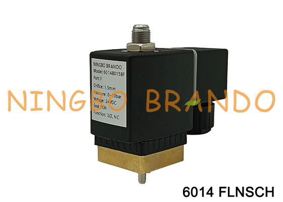 Válvula de êmbolo Burkert 6014 C 2.0 FKM MS FLNSCH de 3/2 vias de ação direta
