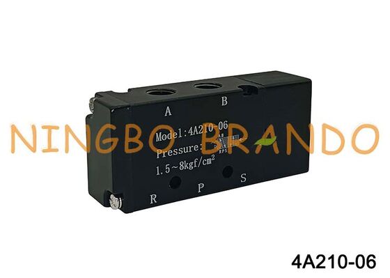 Válvula de controle direcional pneumática de 5/2 vias da válvula de ar 4A210-06