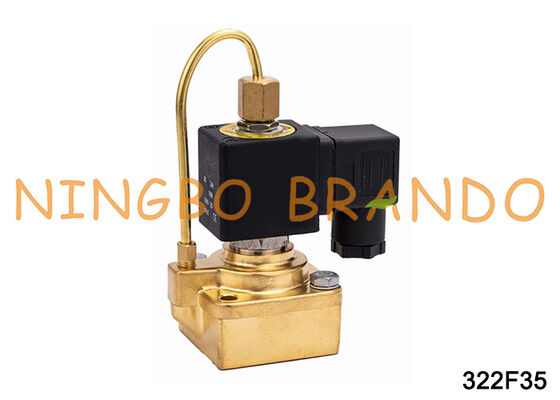 322F35 Válvula solenoide tipo Parker Lucifer para máquina de moldagem a sopro de garrafas PET