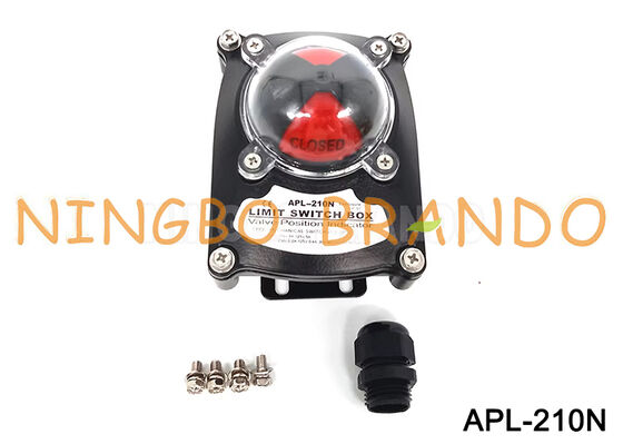 Caixa de interruptor de limite APL-210N para monitoramento de posição de válvula pneumática