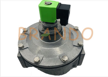 Válvula pneumática de alumínio 1/2 do pulso G2” em linha reta com C.A. 220v DMF-T-62S