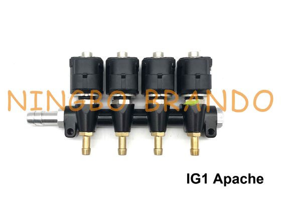 Tipo 3 trilho do TRILHO de DC12V/OMB do injetor do cilindro IG1 Apache do ohm 4 no sistema sequencial do LPG CNG