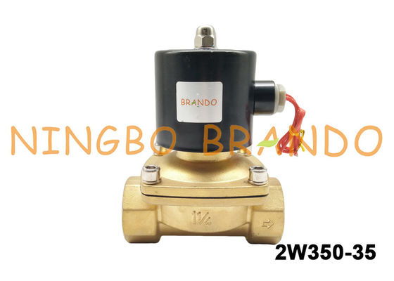 1-1/4 de” tipo válvula UNI-D de solenoide de bronze do controle fluido de UW-35 2W350-35
