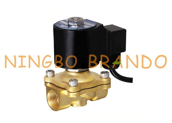1 1/4 1 de válvula de solenoide de bronze subaquática da polegada IP68 de 1/2 para a fonte de água 24VDC 115VAC 220VAC