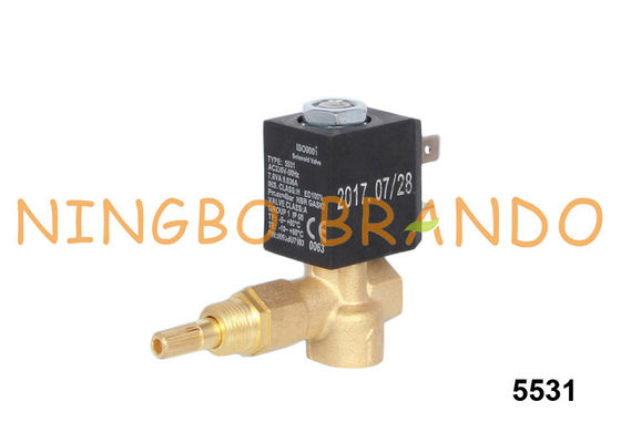 Tipo de bronze C.C. da válvula de solenoide 5531 CEME do fluxo ajustável natural do gás de carvão da C.A. 24V de 220V