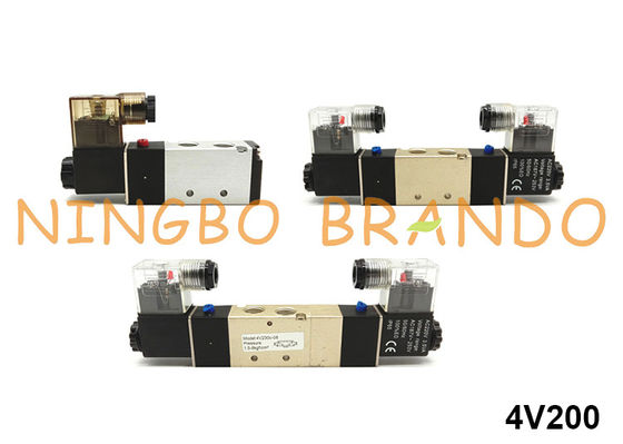 Tipo válvula de solenoide 4V210-08 4V220-08 4V230C-08 24VDC 220VAC de Airtac