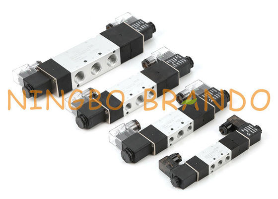 5/3 de posição dobro pneumática da maneira 3 da válvula de solenoide 5 da maneira