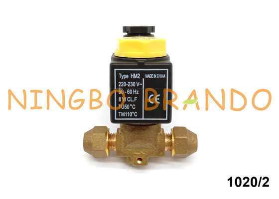 1020/2 de Castel Type 1/4" válvula de solenoide líquida para a refrigeração 220V