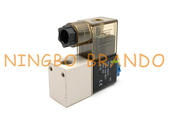 2V025-06 válvula pneumática de Mini Air Control Single Solenoid de 1/8 de polegada