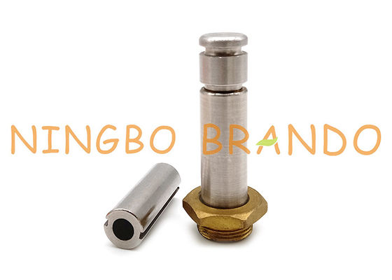 Armadura de aço inoxidável da válvula de solenoide da linha 304 M16 do selo do NC NBR