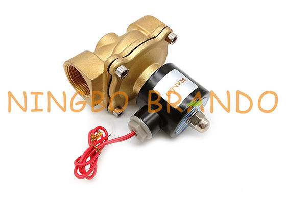 UW-25 válvula de solenoide de bronze do Semi-diafragma da maneira de 2W250-25 1