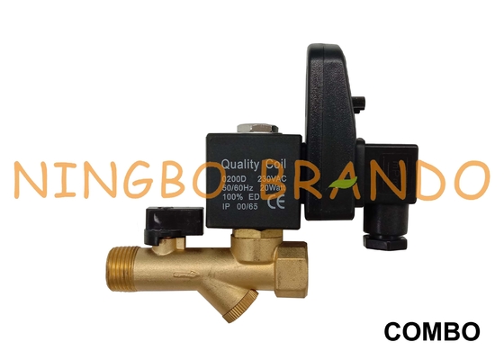 Tipo válvula de Jorc de dreno condensada automática para o compressor de ar 220VAC