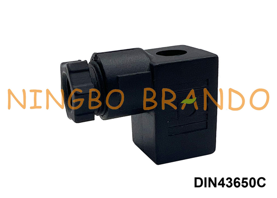 Tipo conector IP65 DIN43650C do RUÍDO 43650 da tomada da bobina da válvula de solenoide de C